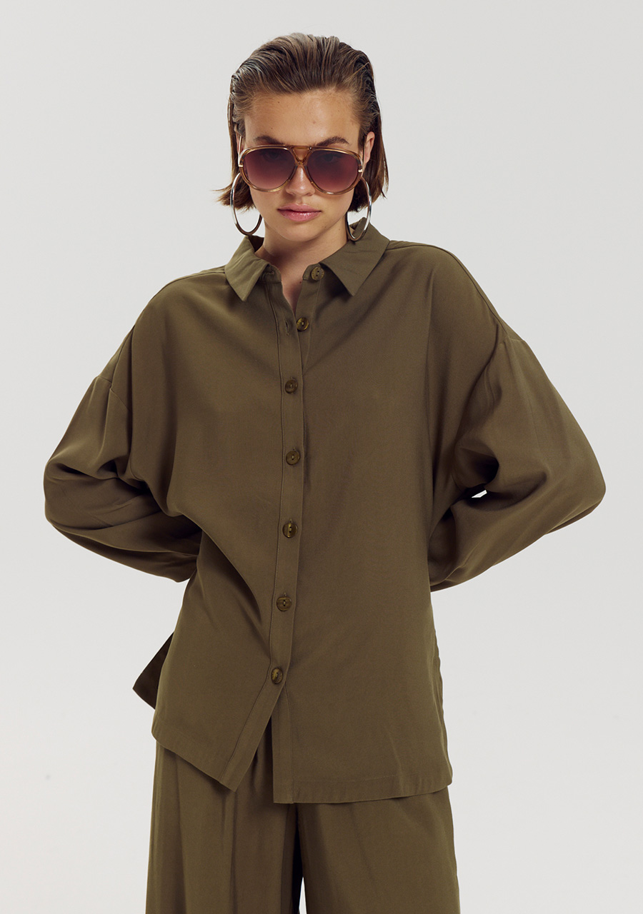 Harper & Yve Blouse Helena AW6P600 Leger Groen