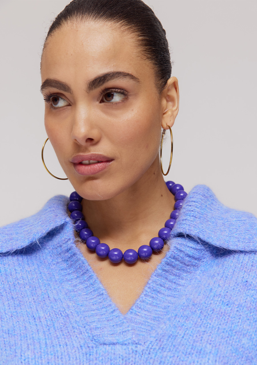 Harper & Yve Ketting Bibi DW25BACC01 Paars