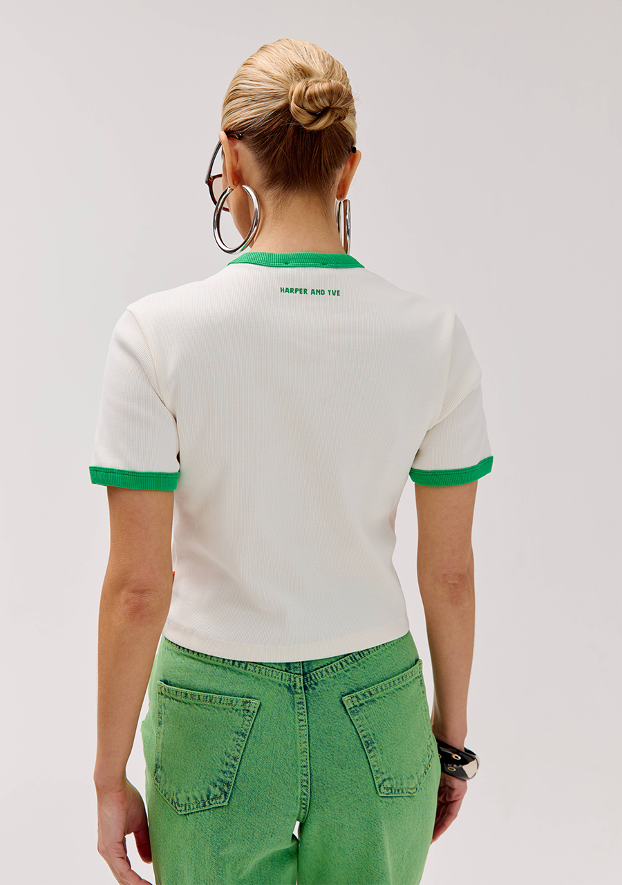 Harper & Yve Top Tacotequila HS6Y307 Wolwit-ecru