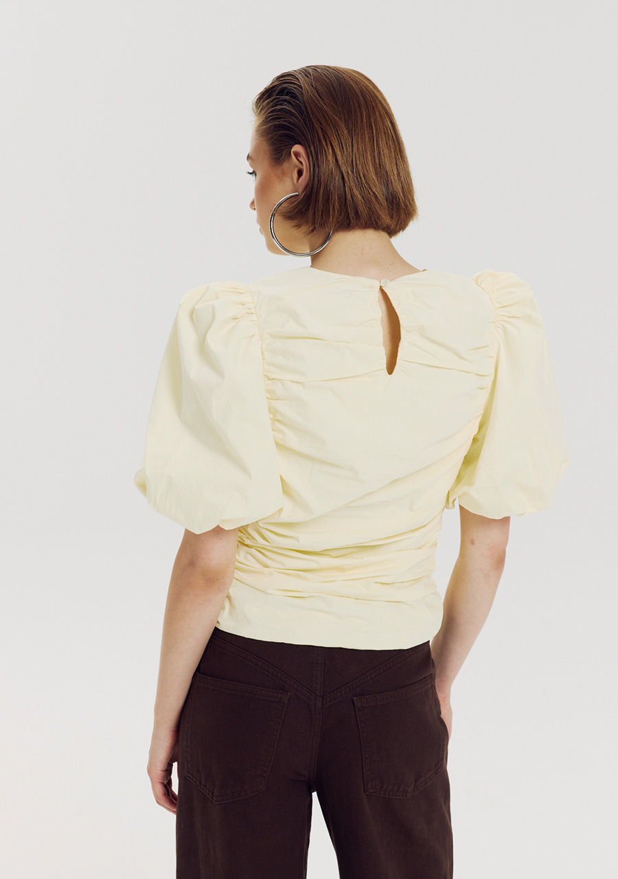 Harper & Yve Blouse Niko AW6P402 Licht geel