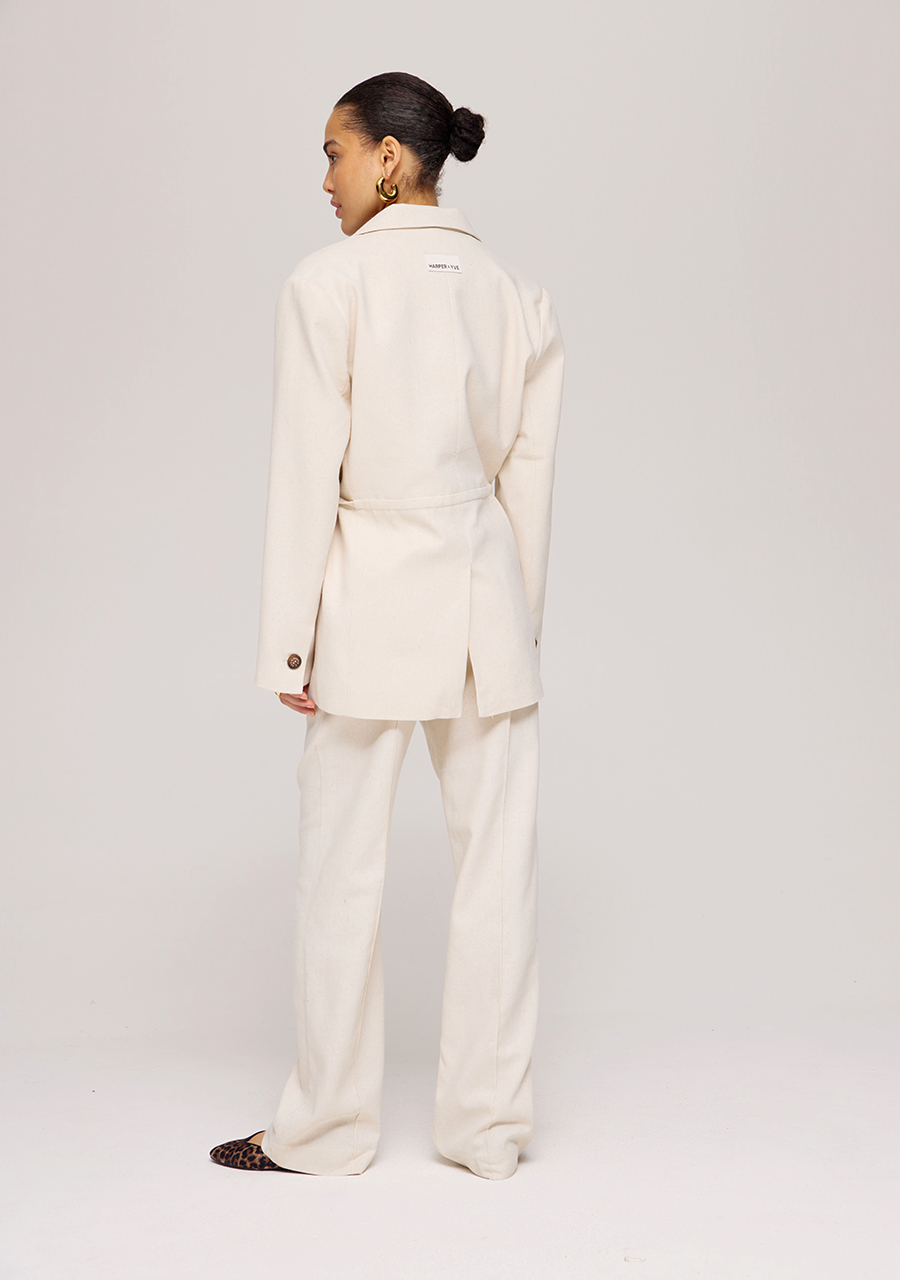 Harper & Yve Broek Poppy HS25N104 Ecru