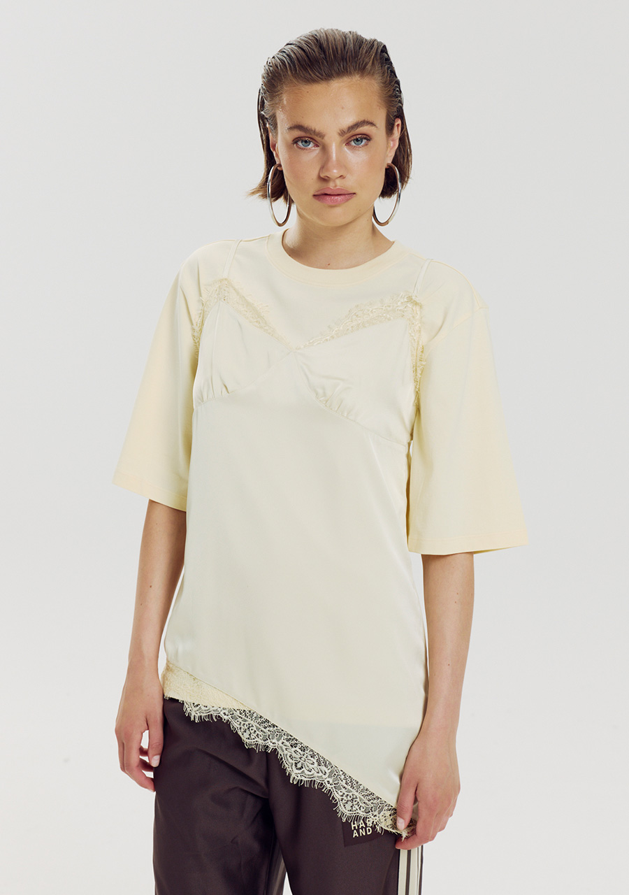 Harper & Yve Top Faye AW6P403 Licht geel