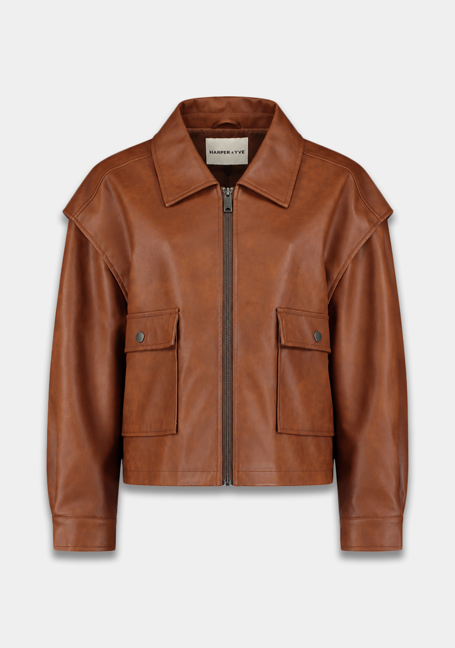 Harper & Yve Jacket Maddy DW6N205 Midden bruin