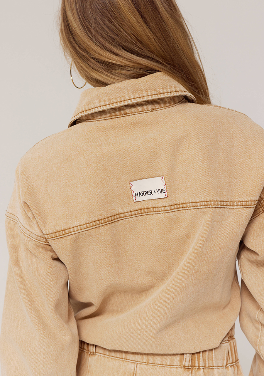 Harper & Yve Jumpsuit Jacky AW25P700 Beige Harper & Yve Jumpsuit Jacky AW25P700 Beige