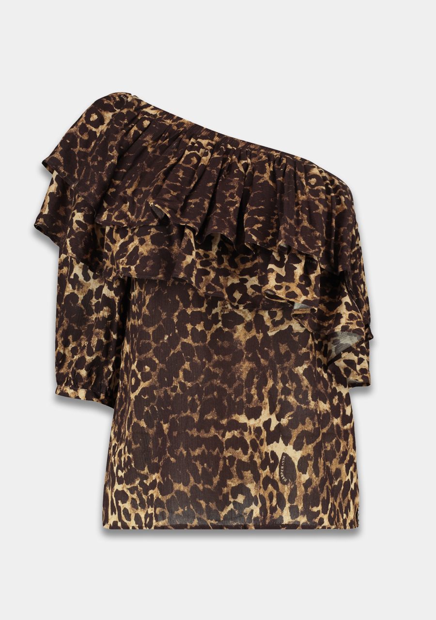 Harper & Yve Top Rosie HS25J400 Bruin