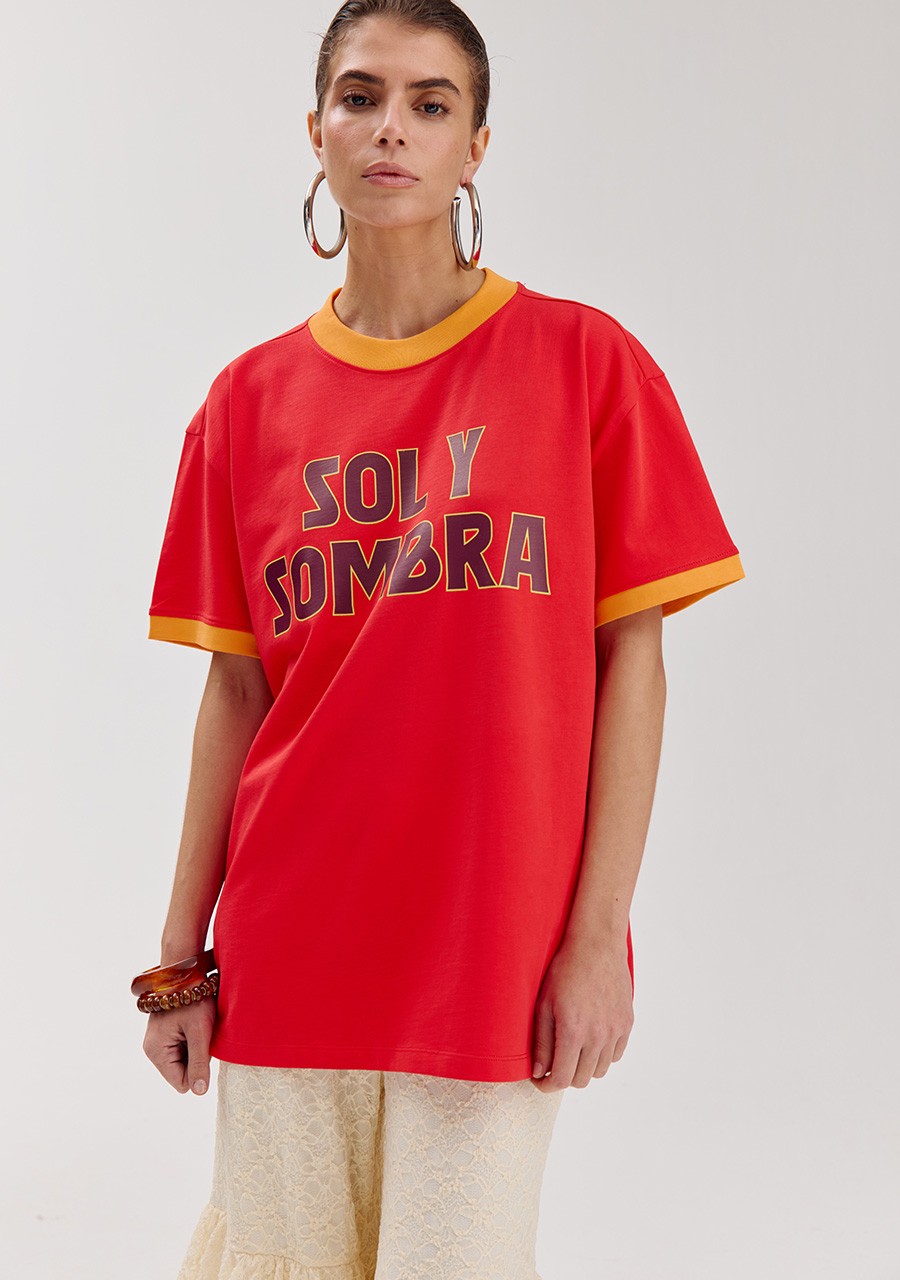 Harper & Yve Top Sol HS6Y302 Rood