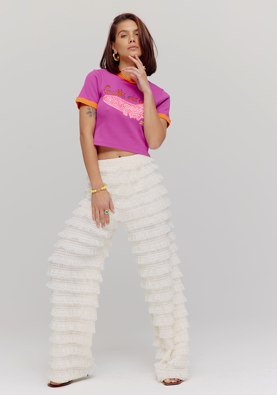 Harper & Yve Broek Lo HS25P107 Ecru