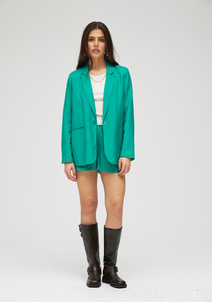 Harper & Yve Blazer Yagger HS24N210 Blauw