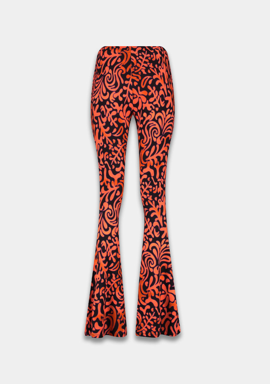 Harper & Yve Broek jacky AW24T101 Oranje