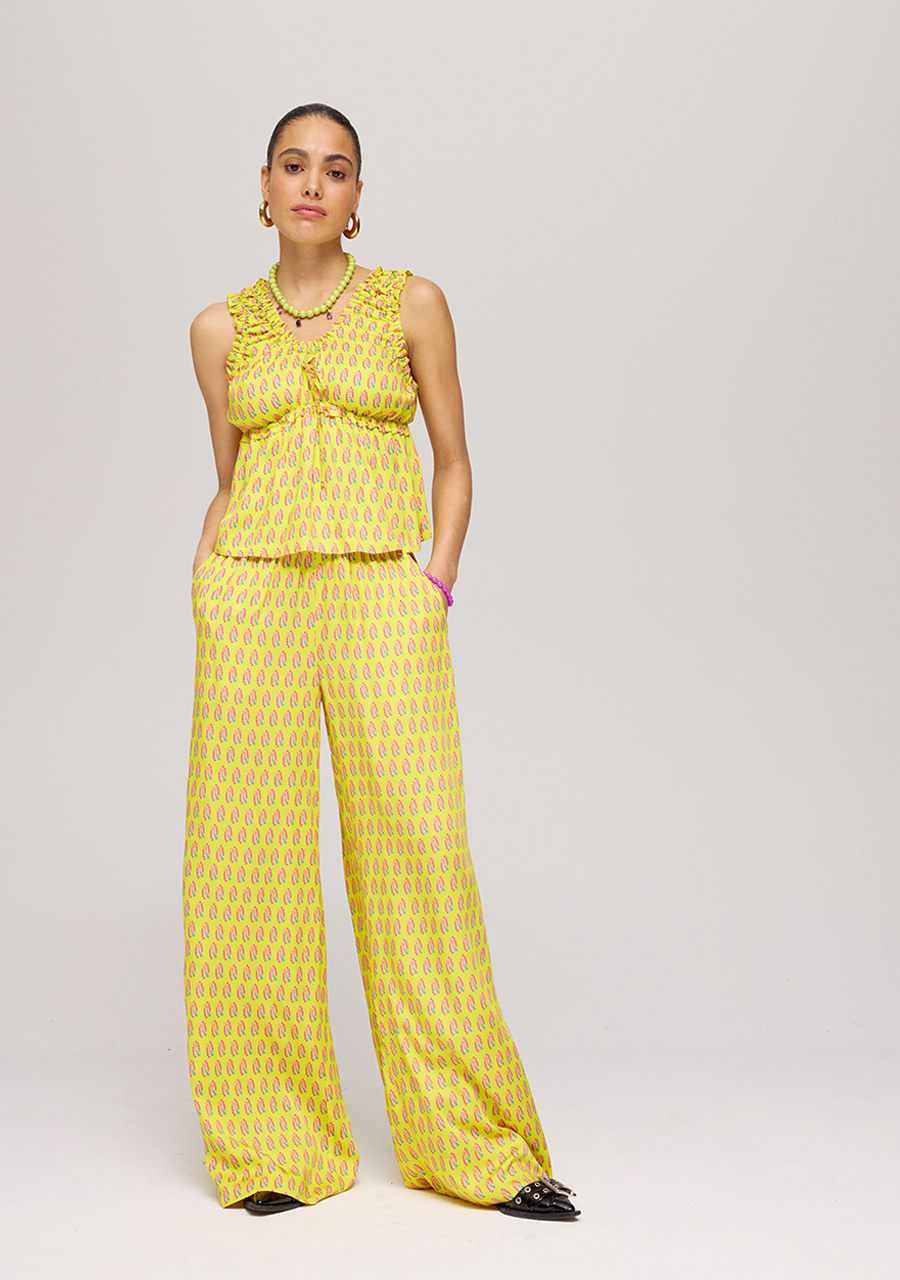 Harper & Yve Broek Alexis HS25J101 Geel