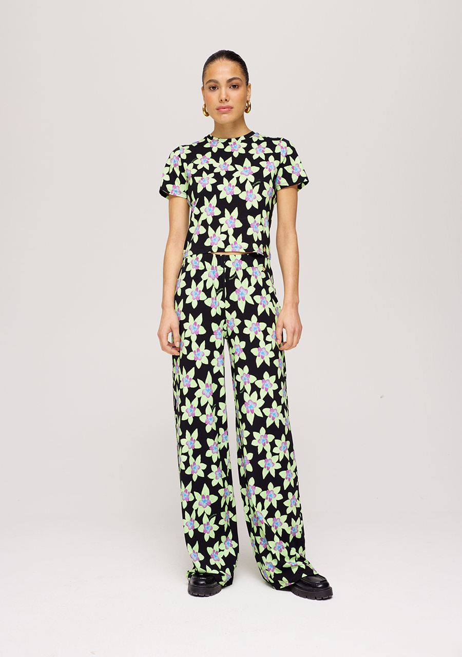 Harper & Yve Broek Jane SS25T104 Groen