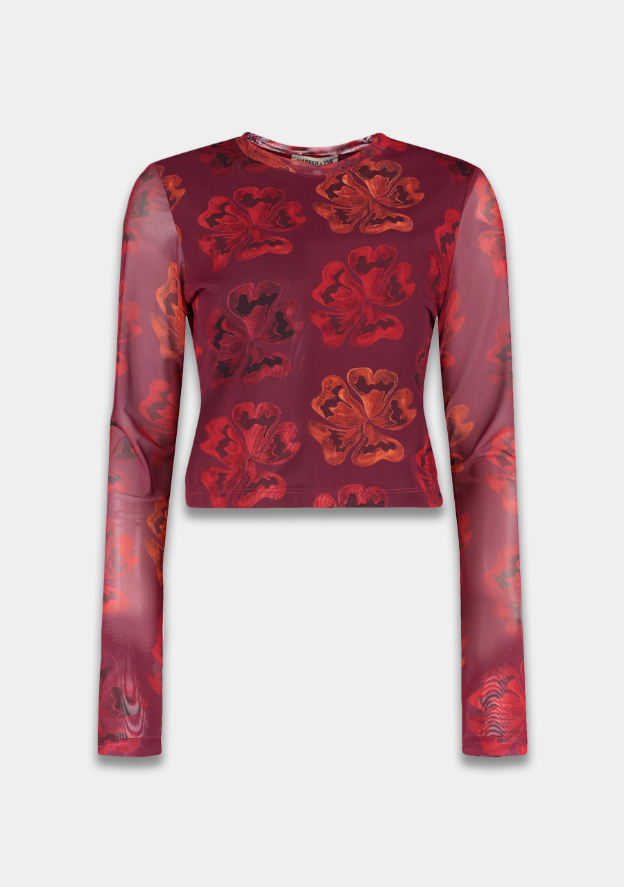 Harper & Yve Top Steff SS6T506 Rood