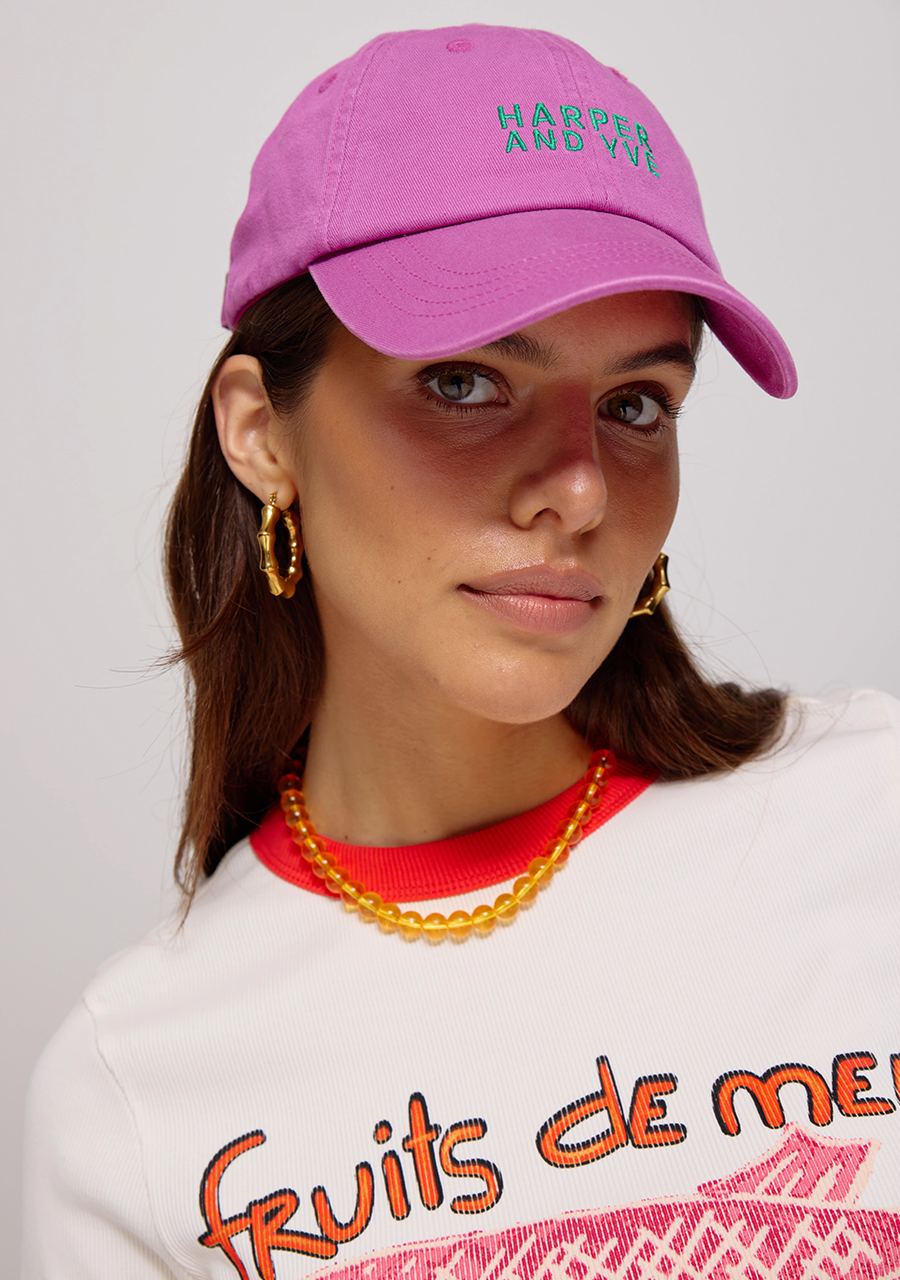 Harper & Yve Cap harper HS25PACC04 Donker Paars