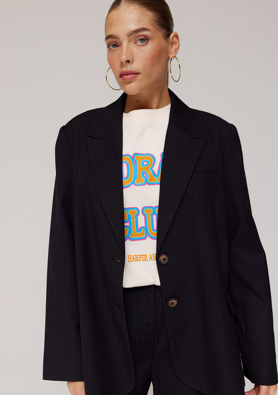 Harper & Yve Blazer Anna AW25N218 Zwart