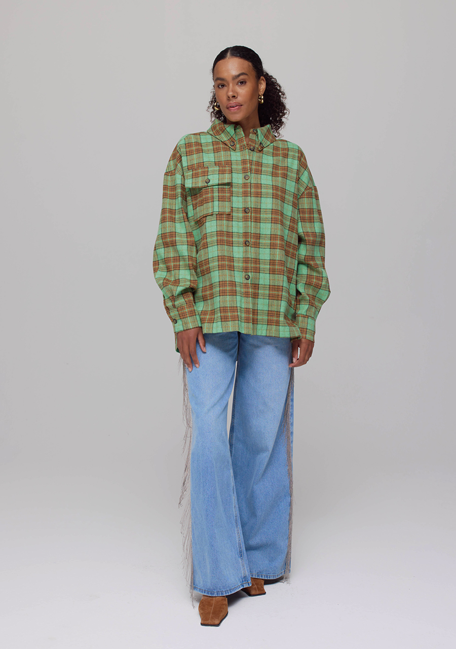 Harper & Yve Blouse Selena AW25P602 Groen Harper & Yve Blouse Selena AW25P602 Groen