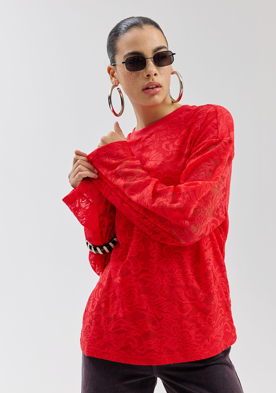 Harper & Yve Shirt Elana SS6P608 Rood