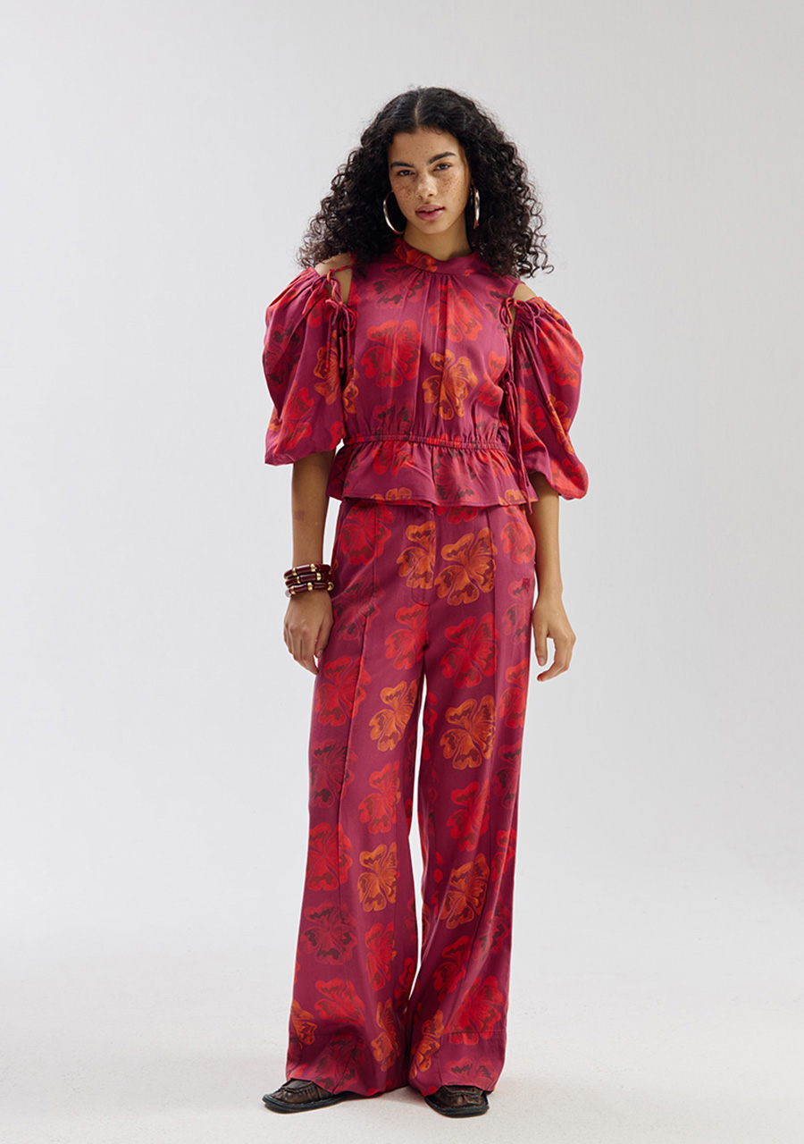 Harper & Yve Blouse Jacey SS6C401 Rood