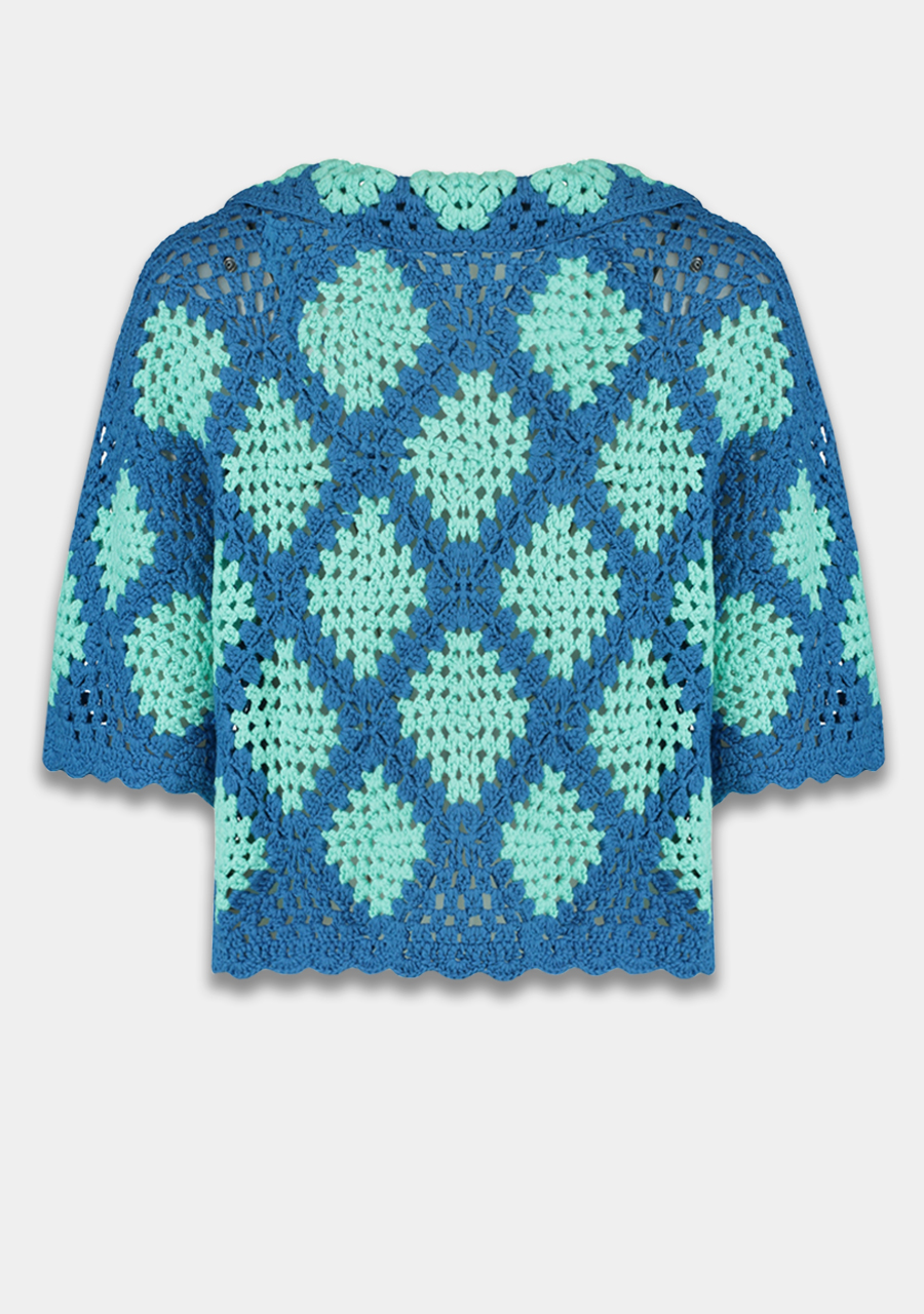 Harper & Yve Top Bente HS25P600 Blauw Harper & Yve Top Bente HS25P600 Blauw