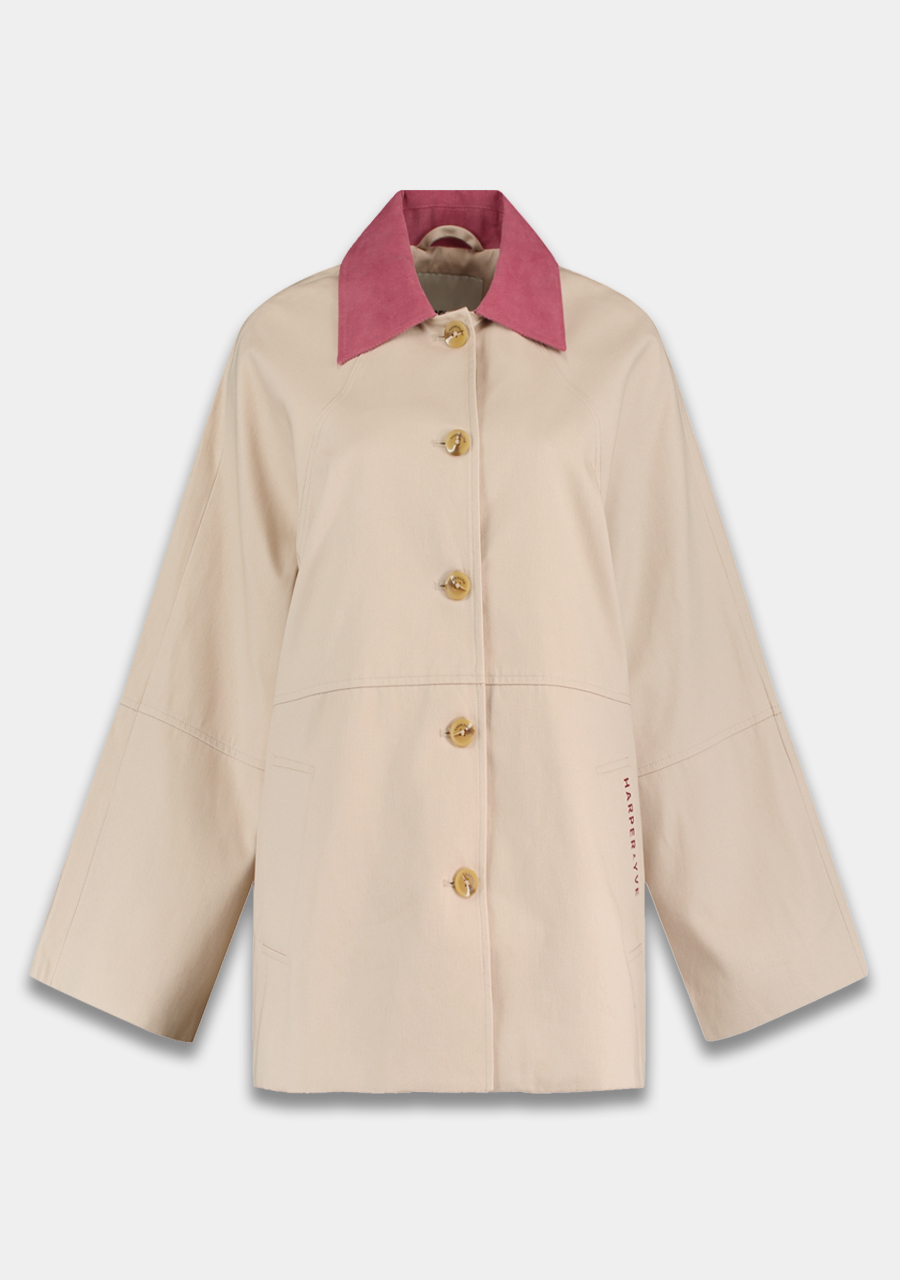 Harper & Yve Jacket Mees SS6N202 Zand