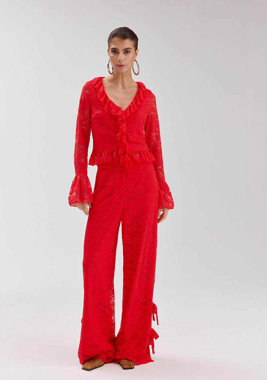 Harper & Yve Broek Nola SS6P103 Rood