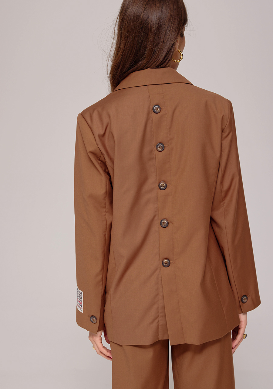 Harper & Yve Blazer Kae AW25N215 Licht bruin