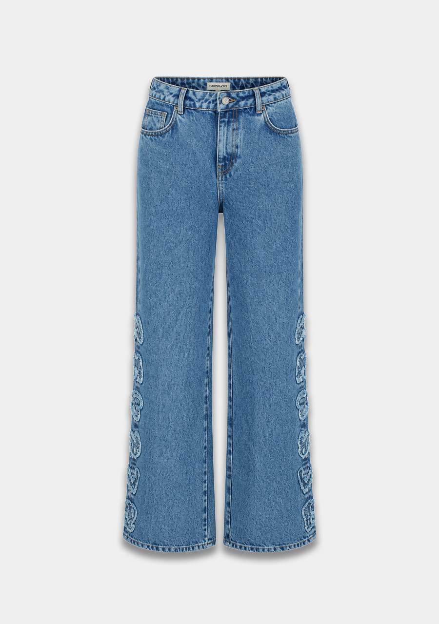 Harper & Yve Jeans Yve AW6R100 Jeans blauw