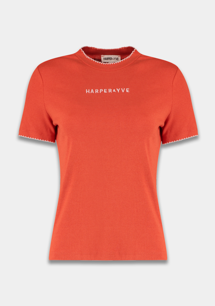 Harper & Yve Top Cammy AW6P400 Oranje