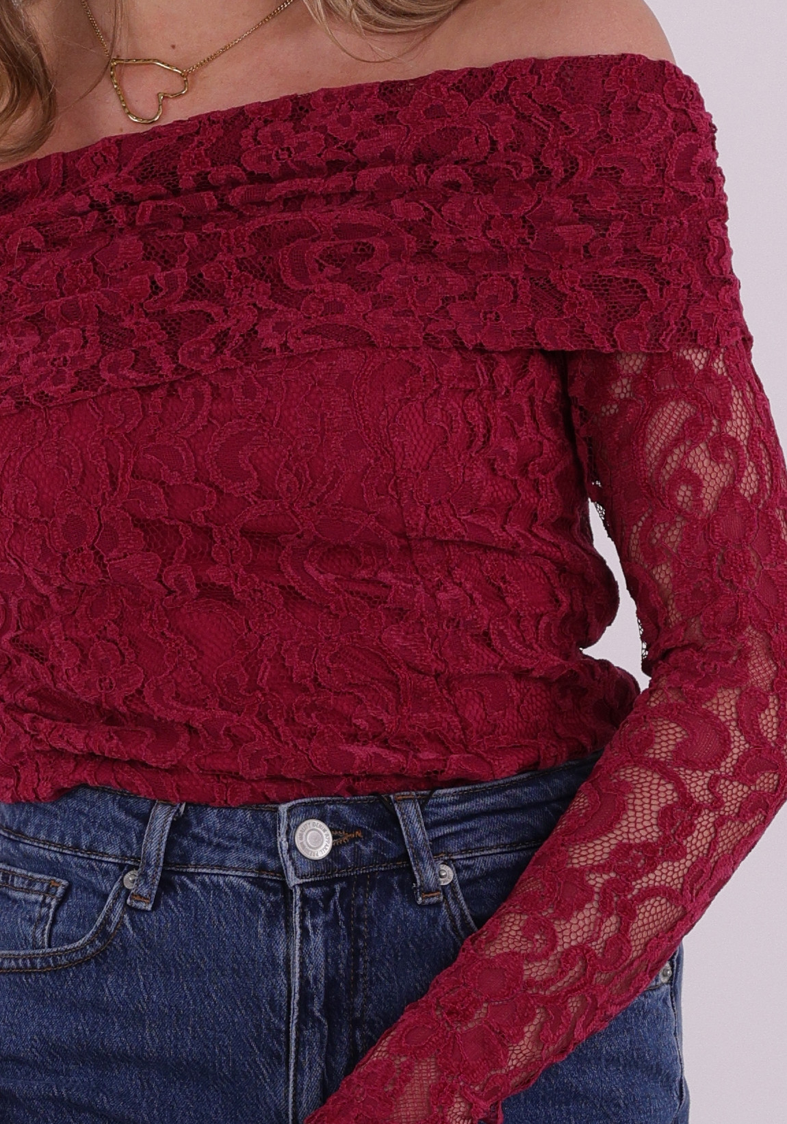 Harper & Yve Top Jenthe SS6P501 Donker rose