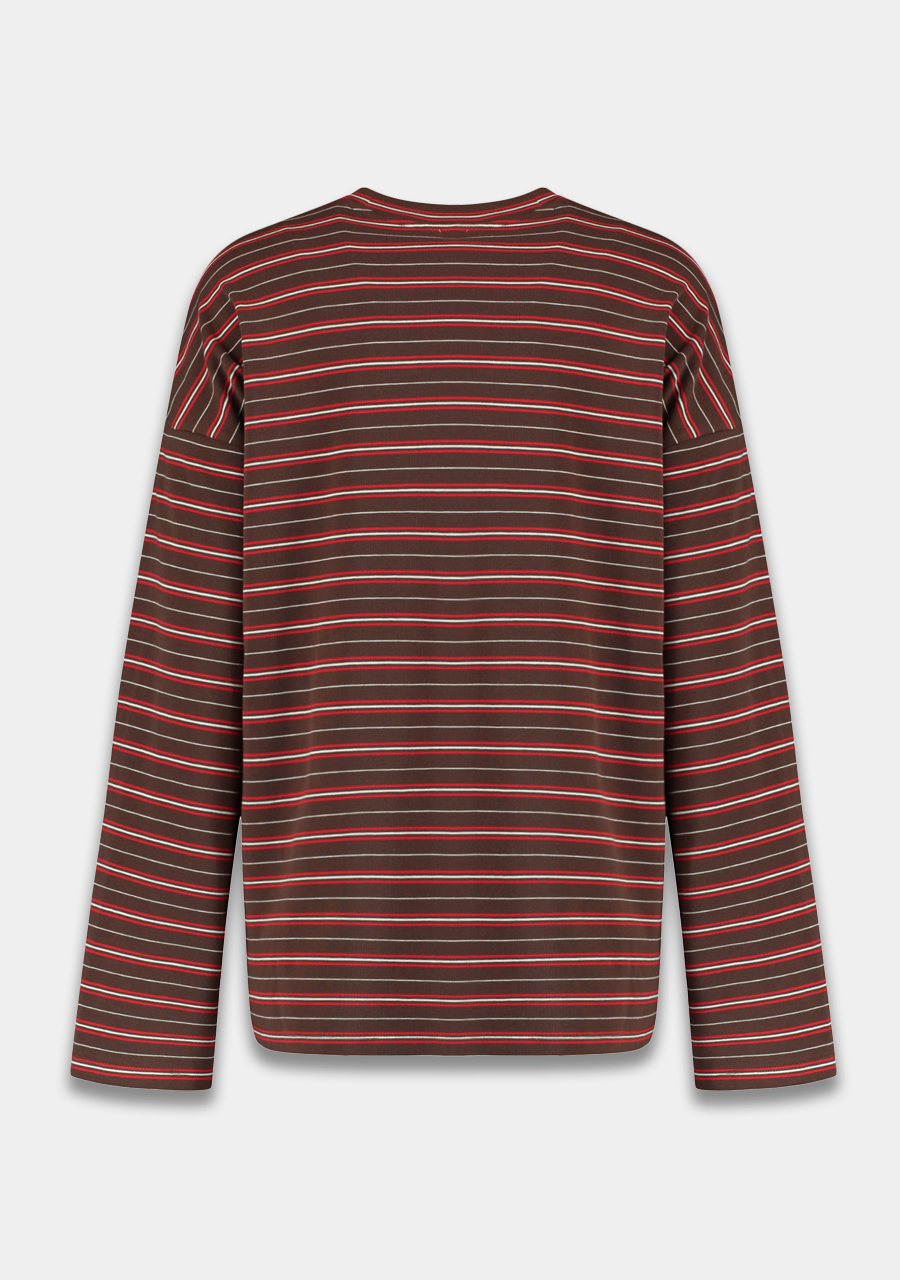 Harper & Yve T-Shirt Tommy SS6P603 Bruin