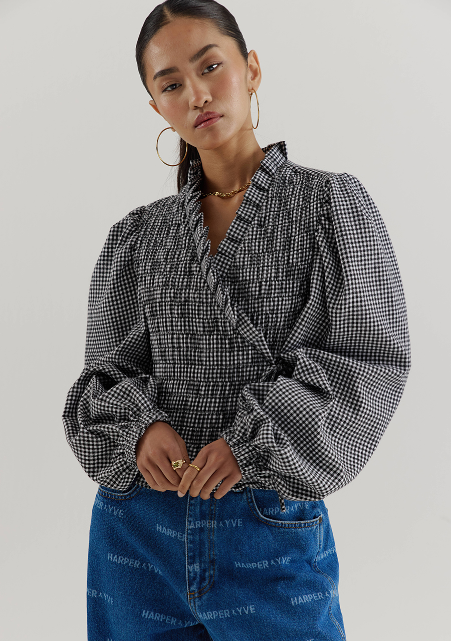 Harper & Yve Jeans Mayra AW25D102 Jeans blauw