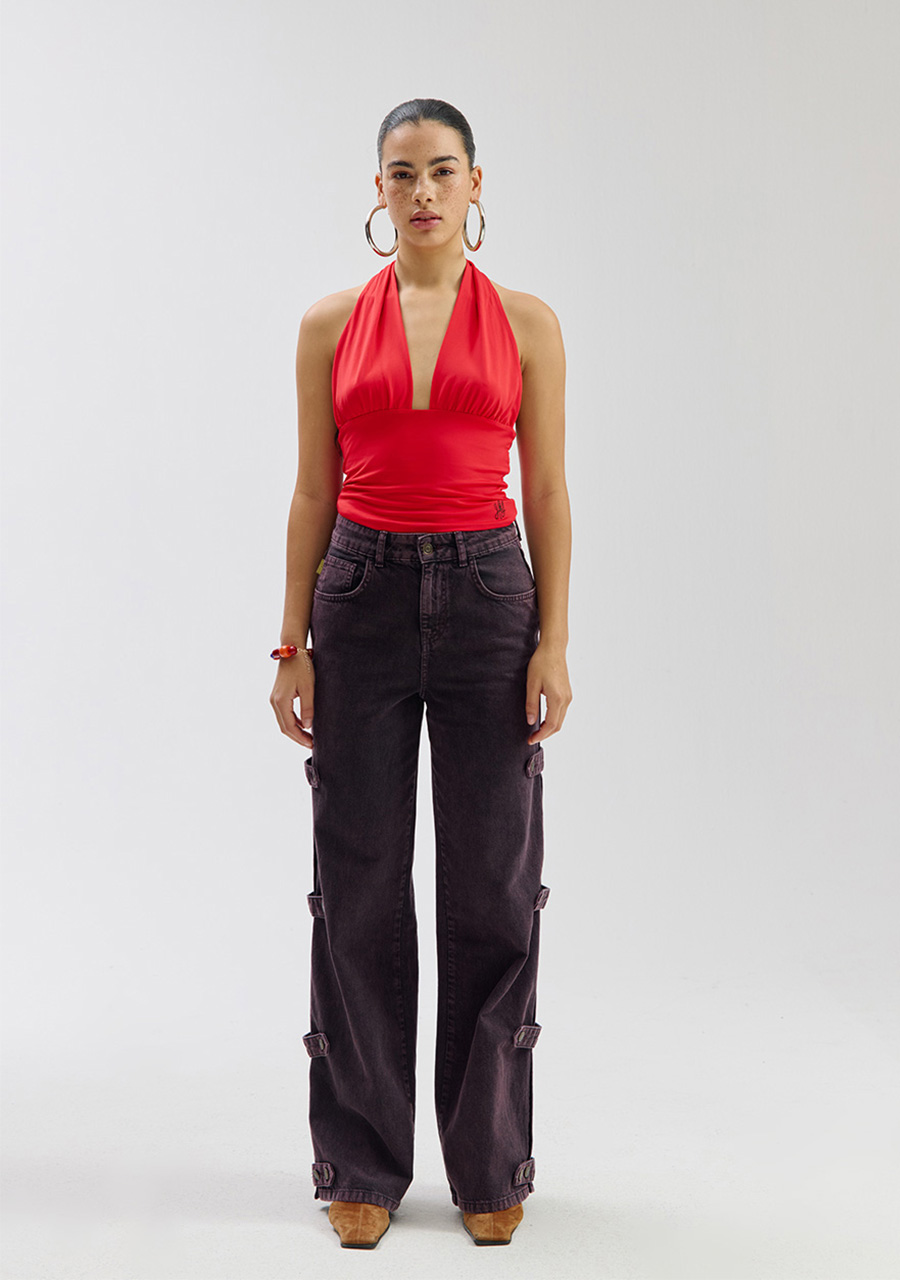 Harper & Yve Top Morris SS6P403 Rood