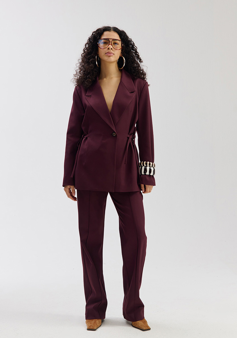 Harper & Yve Broek Poppy SS6N104 Donker Paars