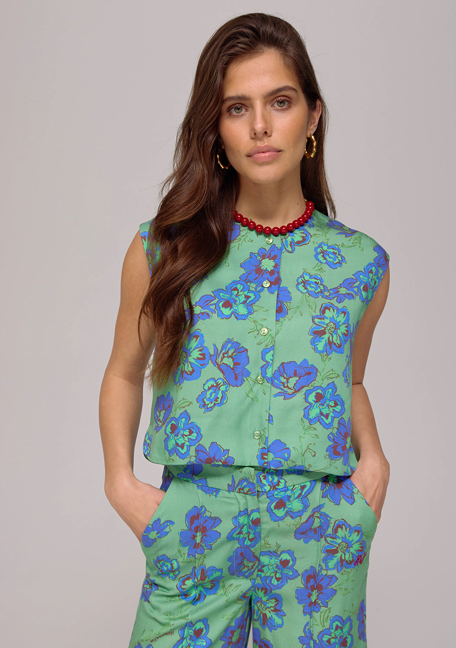 Harper & Yve Gilet Gilly AW25C200 Groen