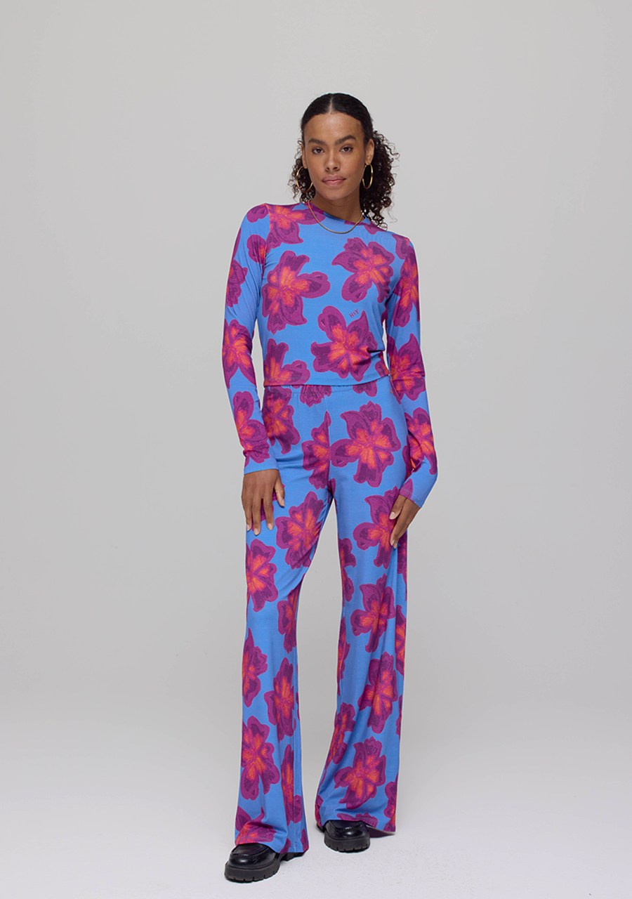 Harper & Yve Broek Jane AW25T102 Blauw