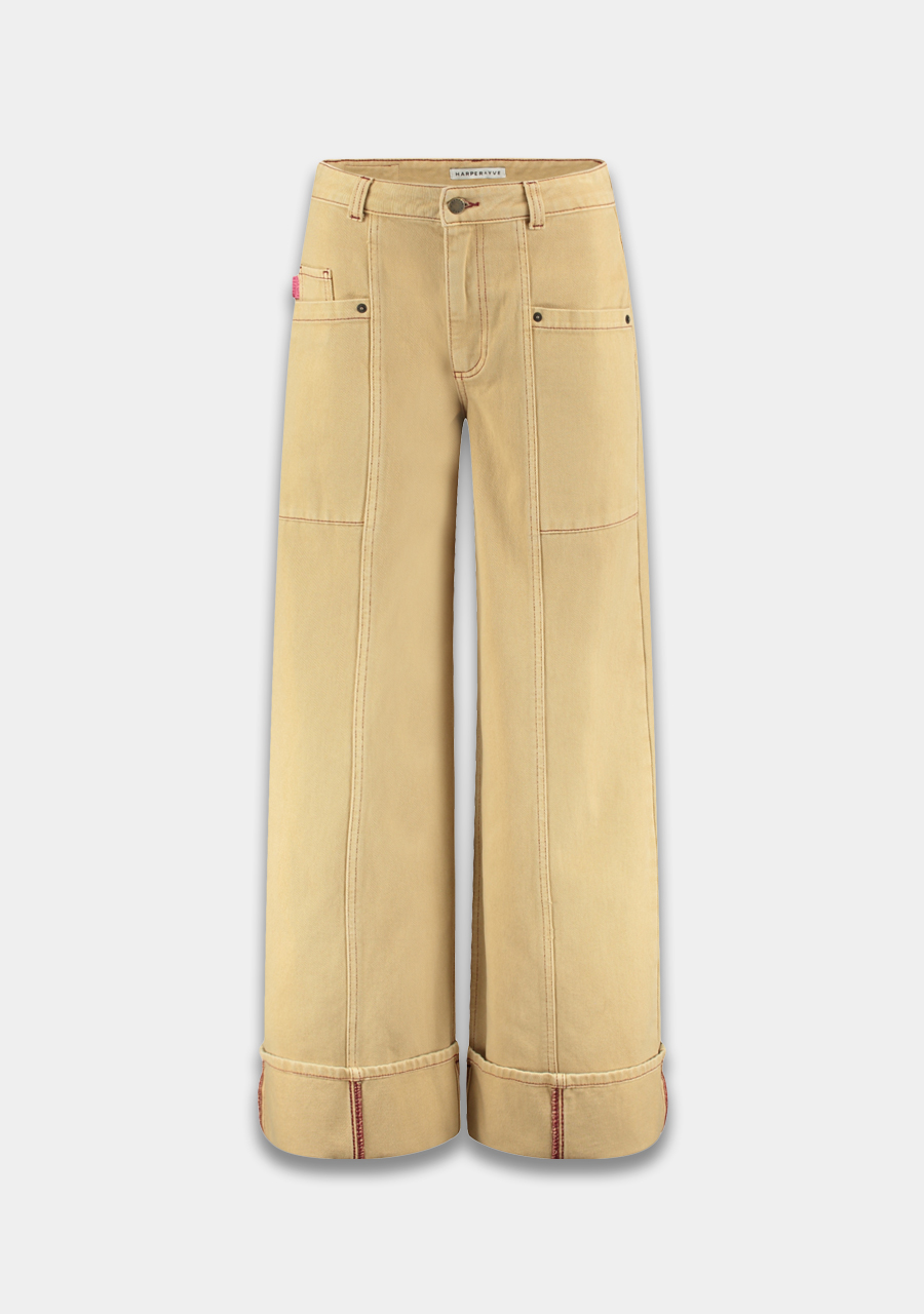 Harper & Yve Jeans Madelynn AW25Z100 Beige