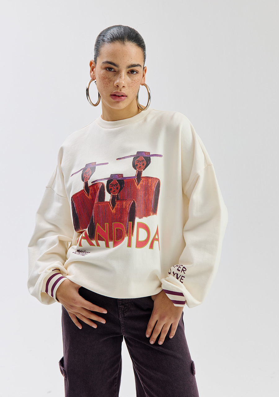 Harper & Yve Sweater Bandida SS6Y501 Ecru