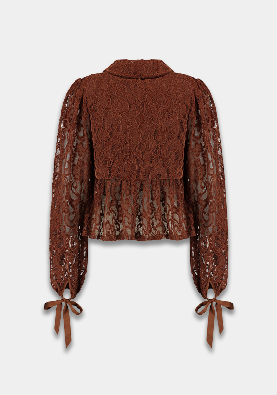 Harper & Yve Blouse Maral SS6P602 Bruin