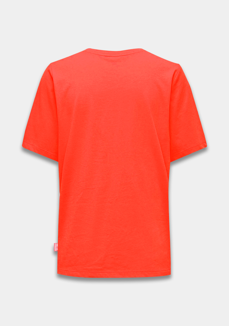 Harper & Yve T-shirt Rhinestone SS25Y301 Rood