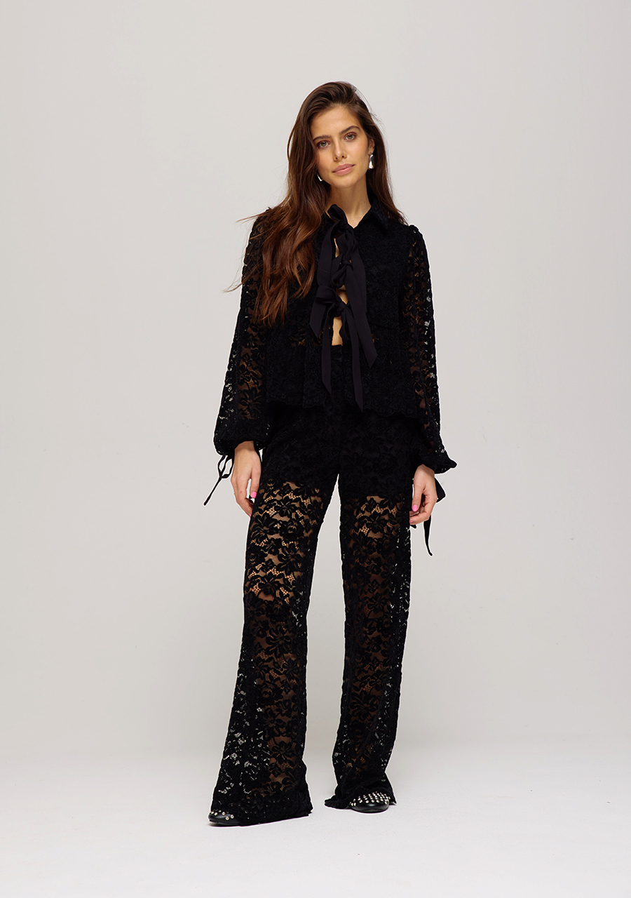 Harper & Yve Broek Lola SS25P104 Zwart