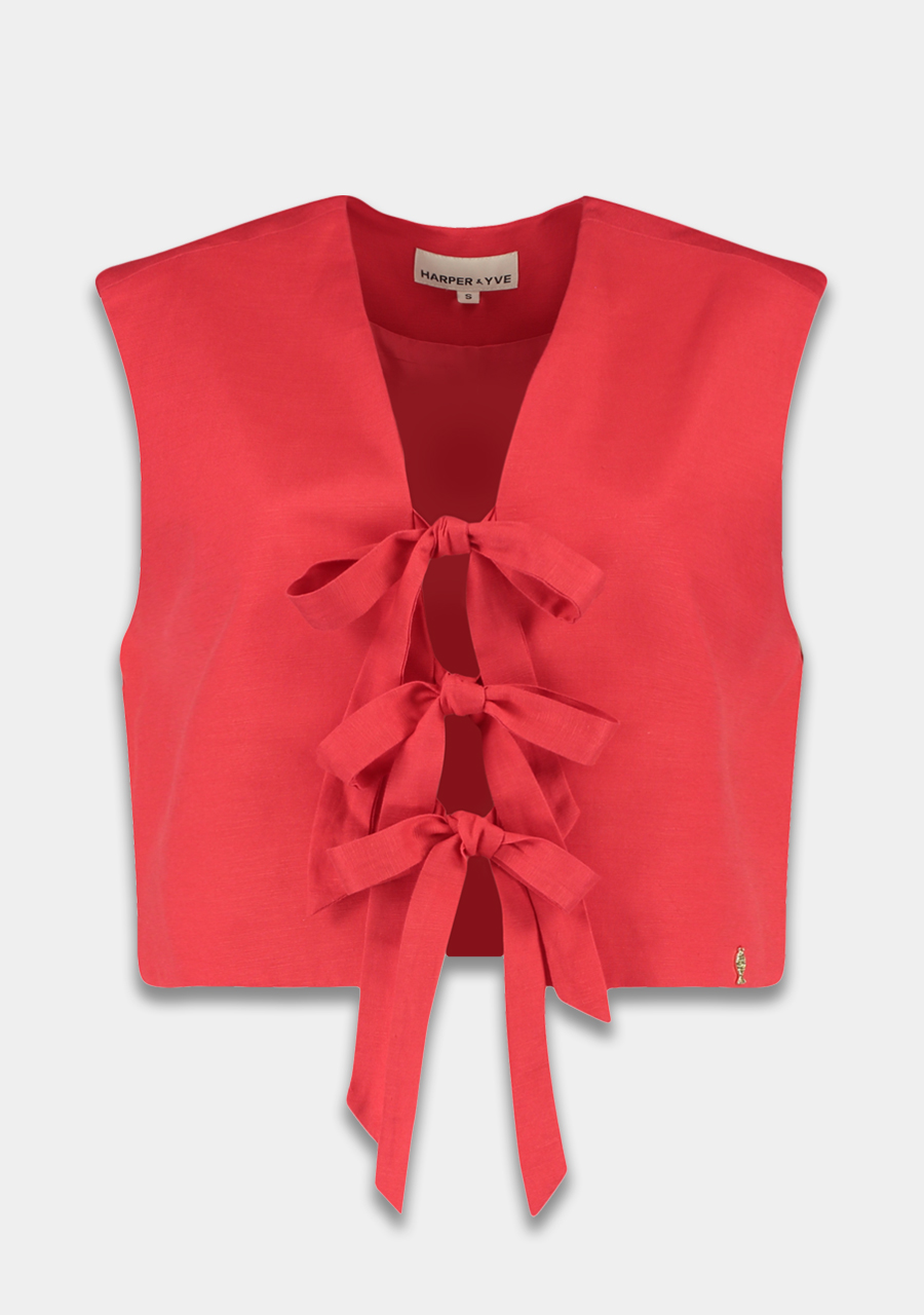Harper & Yve Gilet Shelby HS25P202 Rood