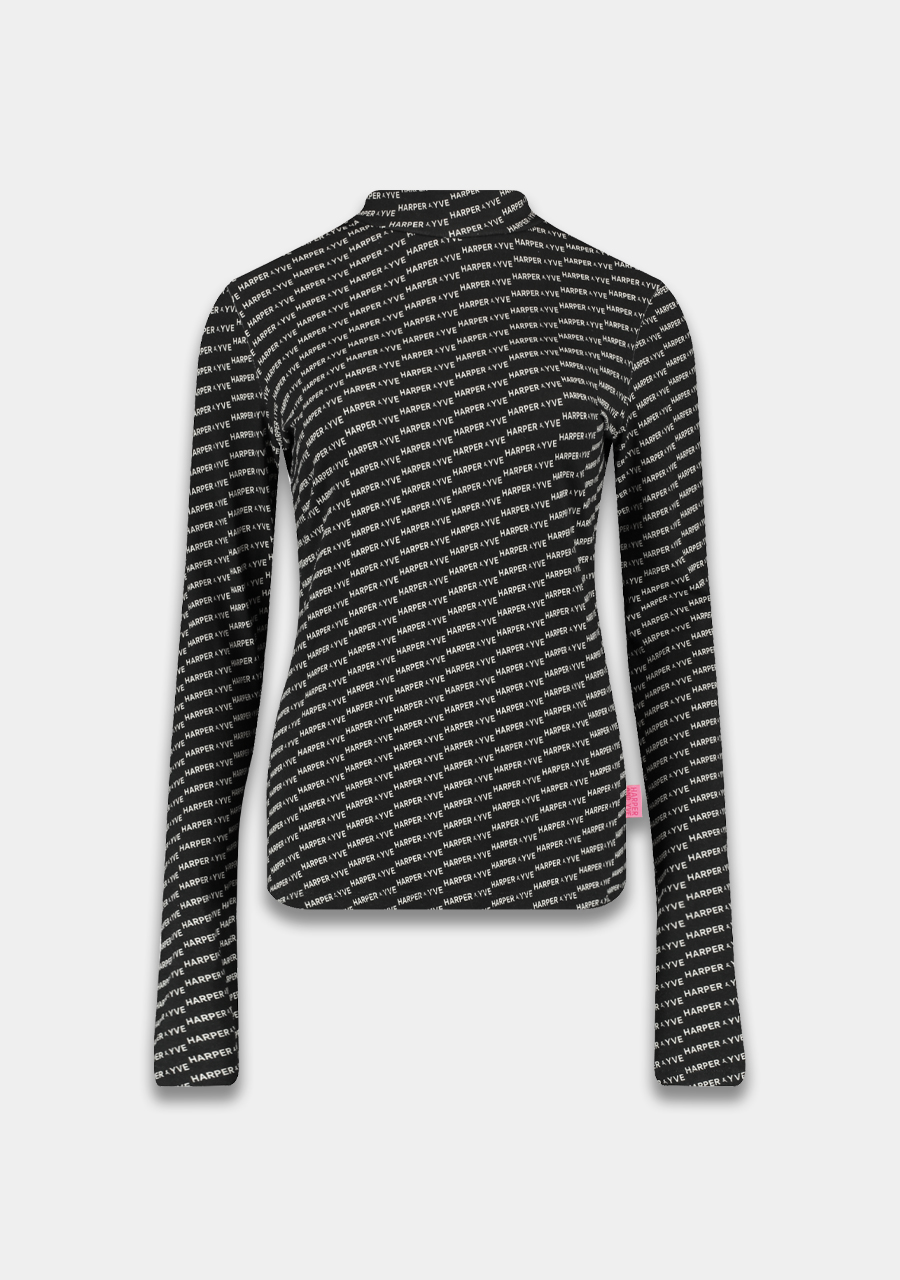 Harper & Yve Top Jane DW24T500 Zwart