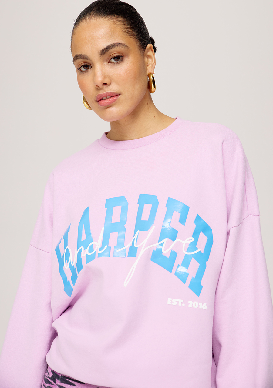 Harper & Yve Sweater Lakaan SS25Y504 Lila
