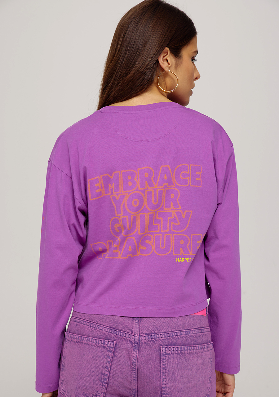 Harper & Yve Shirt Embrace SS25Y500 Paars
