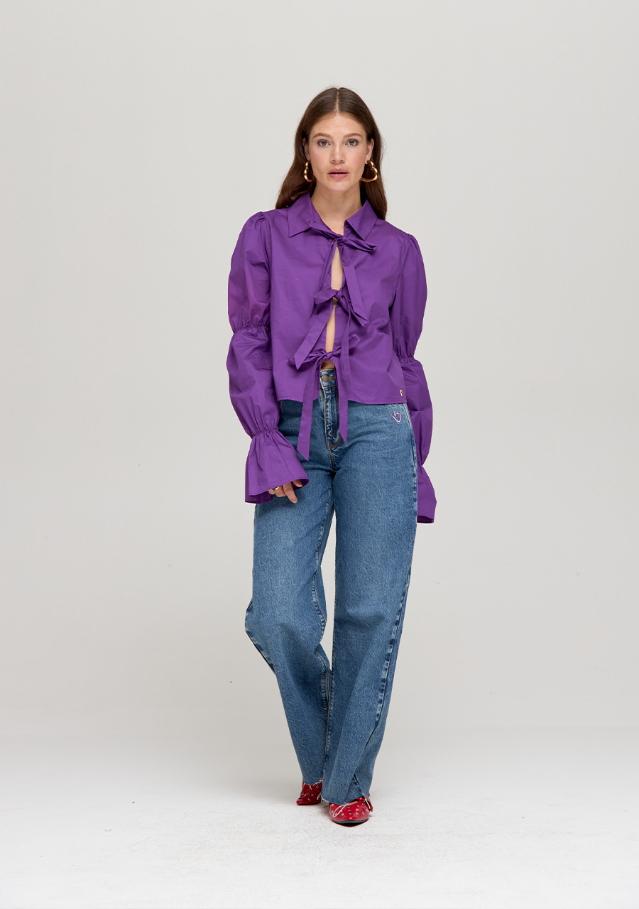 Harper & Yve Blouse Kelsey DW24P601 Paars