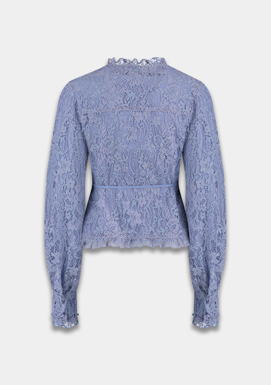 Harper & Yve Blouse Coby DW25P610 Licht blauw