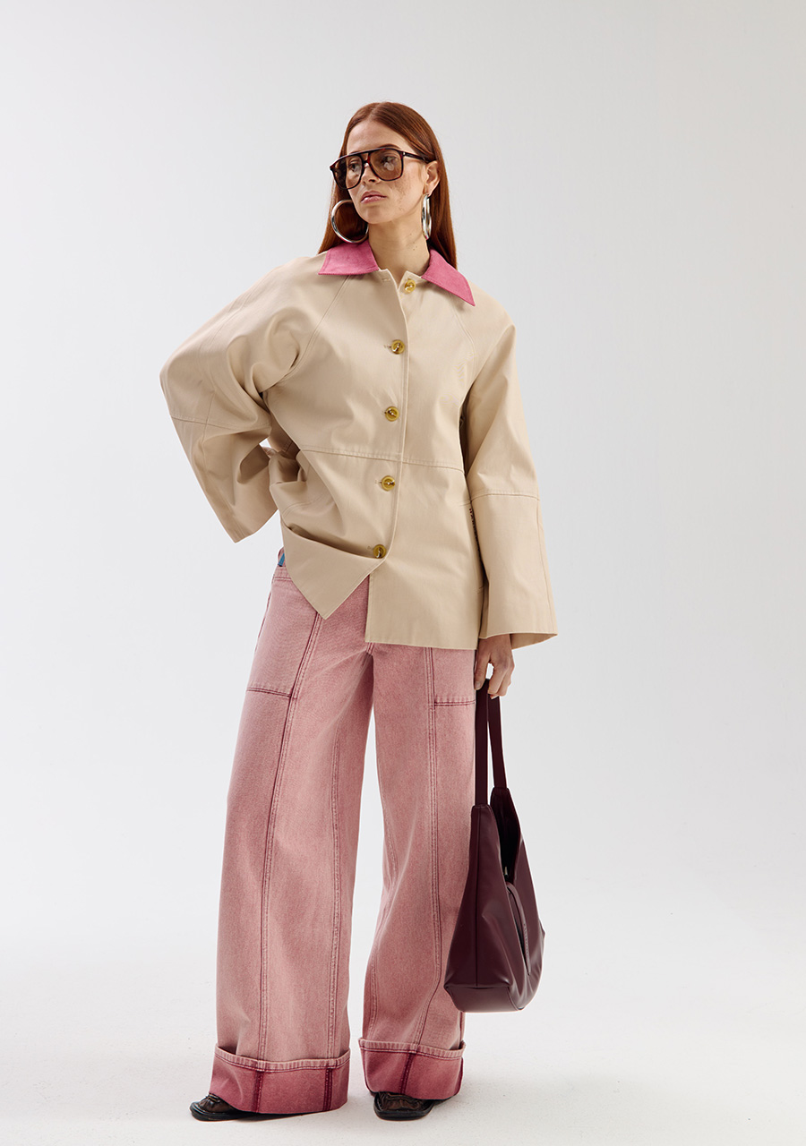 Harper & Yve Jacket Mees SS6N202 Zand