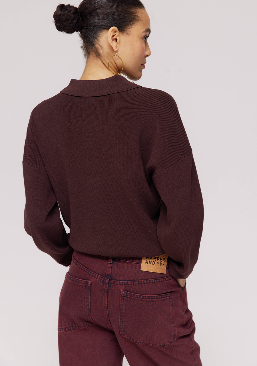 Harper & Yve Jeans Billy DW25R110 Bordeaux