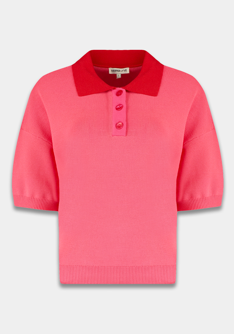 Harper & Yve Top Sanny HS25P403 Roze