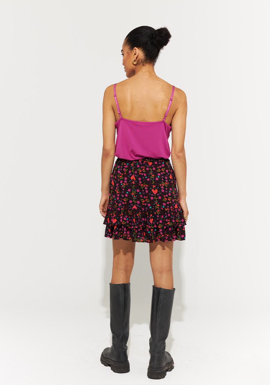 Harper & Yve Kanten top Yve FW23P400 Paars