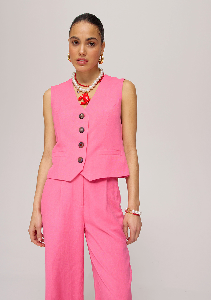 Harper & Yve Gilet Ivana HS25N202 Licht rose